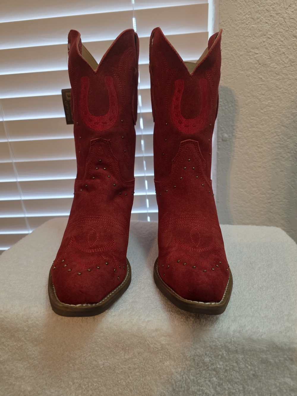 Hallmark x Opry® Merlot Suede Women's Cowboy Boots by Dingo